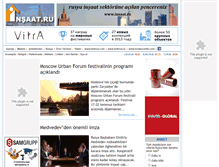 Tablet Screenshot of insaat.ru
